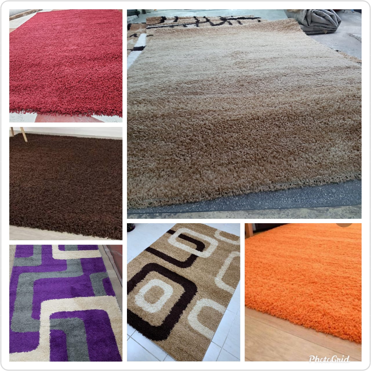 Shaggy Rasta Carpet 02 (5x8)