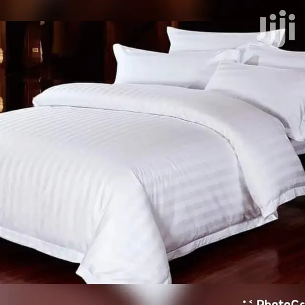 4Pc Cotton Duvet Cover Set (6x7White)